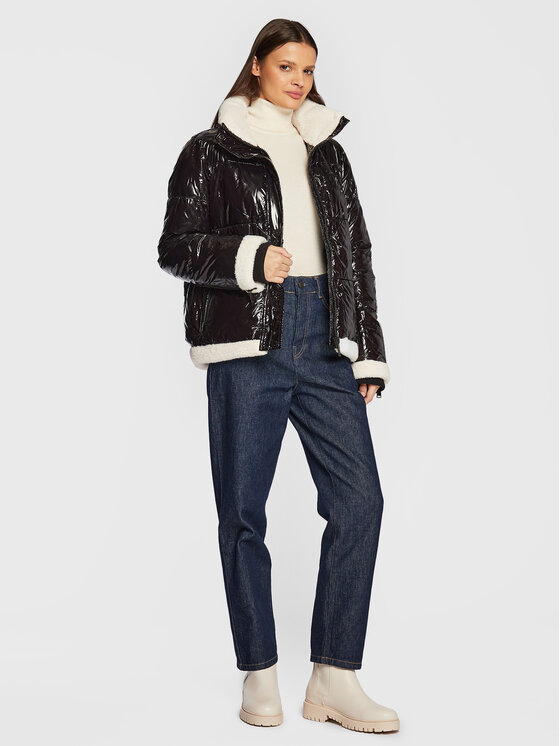 Giubbotto piumino DP2J8825 Nero Regular Fit