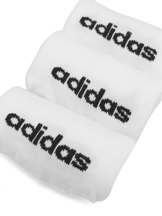 adidas adidas Krátké ponožky C-HT3447 3-PACK Bílá