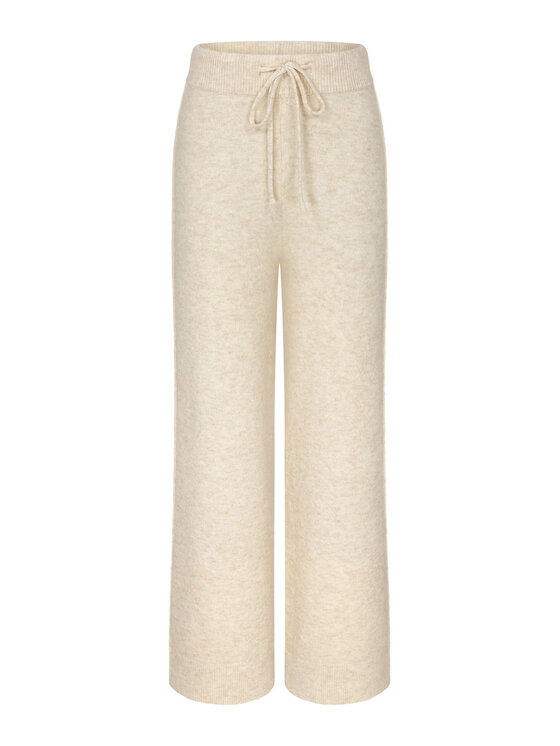 Triumph Triumph Παντελόνι υφασμάτινο Amourette Cozy 10225058 Εκρού Regular Fit