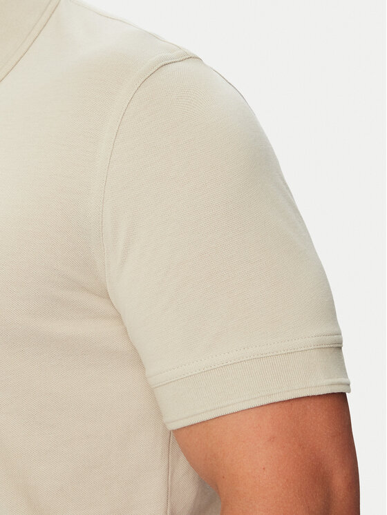 BOSS Boss Polo Prime 50507813 Beżowy Regular Fit