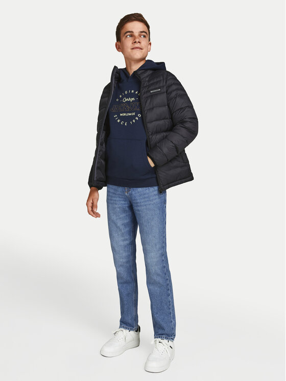 Jack & Jones Junior Jack & Jones Junior Jeansy Clark 12204020 Niebieski Regular Fit