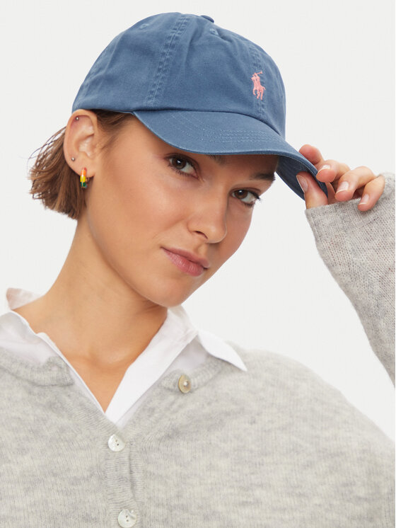 Polo Ralph Lauren Polo Ralph Lauren Kepurė su snapeliu 211912843043 Mėlyna