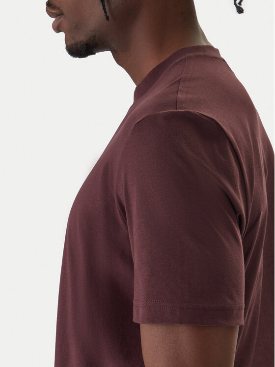 HUGO HUGO T-shirt Danotie 50553124 Smeđa Regular Fit