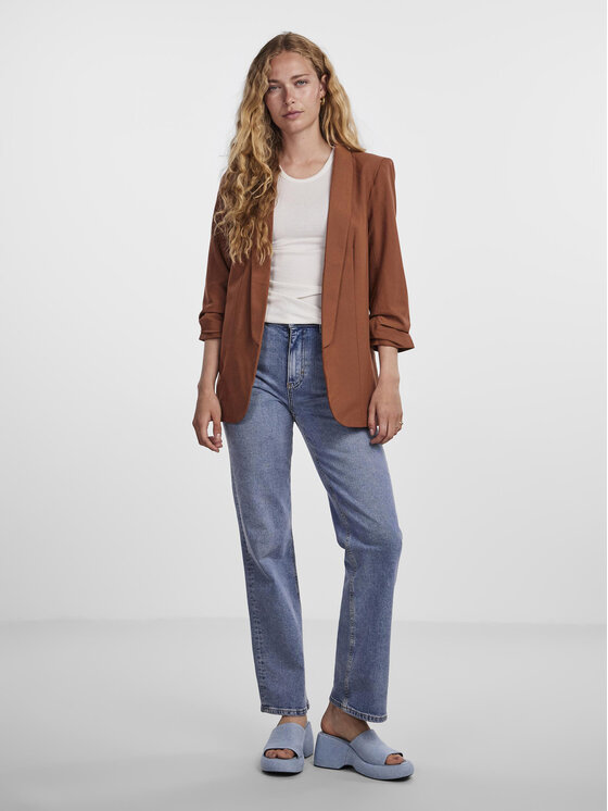 Pieces Pieces Sakoi Bosella 17090996 Smeđa Regular Fit