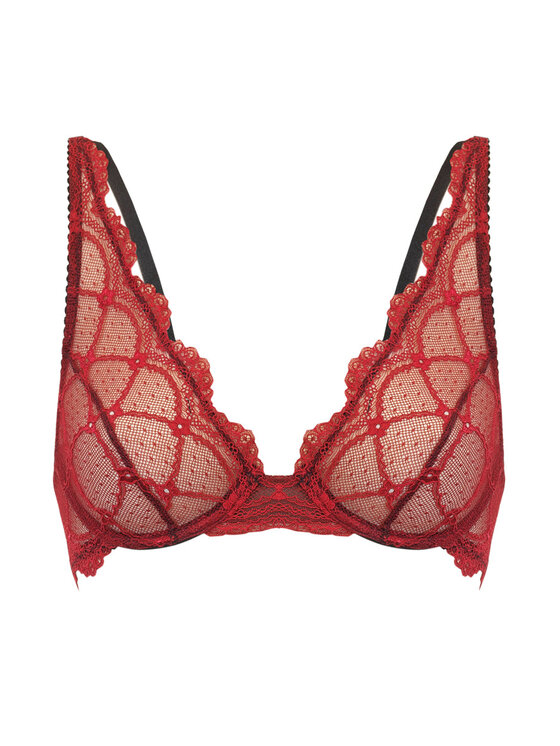 Love and Hate Love and Hate Reggiseno con ferretto Lissa Red Rosso