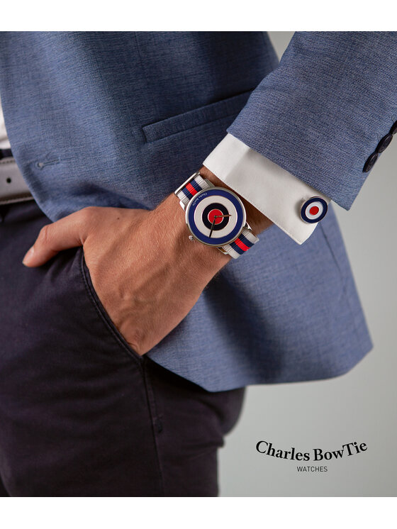 Charles BowTie Charles BowTie Zegarek DOLSA.N.B Biały