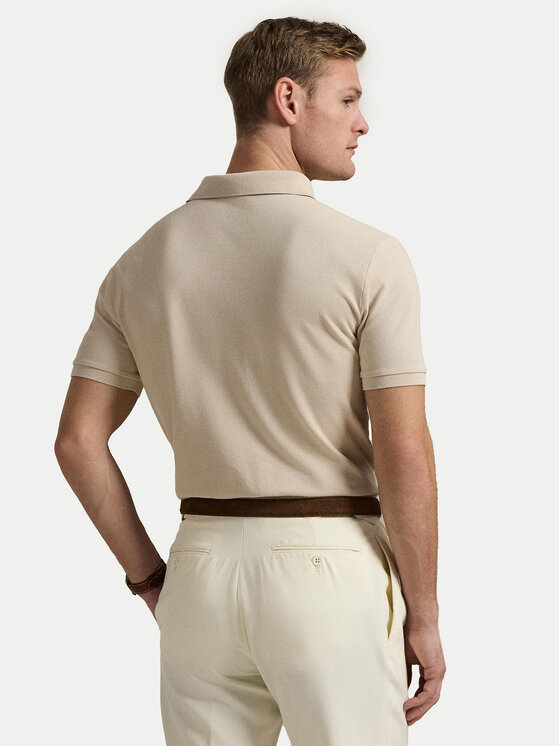 Polo Ralph Lauren Polo Ralph Lauren Poloshirt 710938137011 Beige Slim Fit