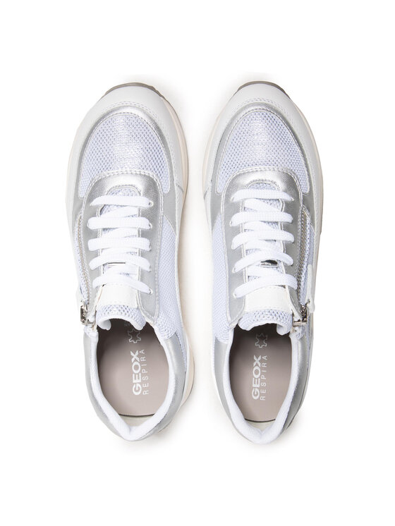 Geox Geox Sneakersy D Airell A D152SA 02241 C5000 Biały