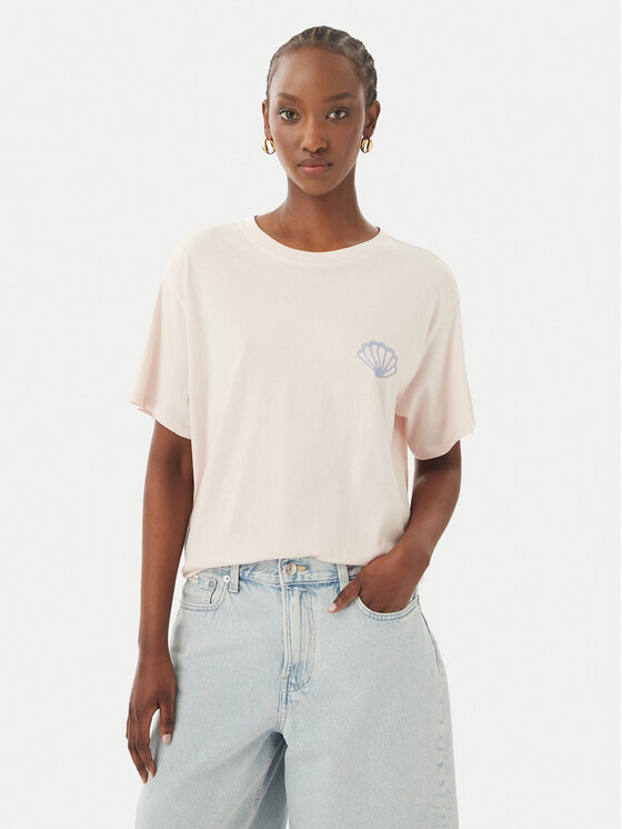 ONLY ONLY T-shirt Celine 15374989 Svijetlo roza Regular Fit