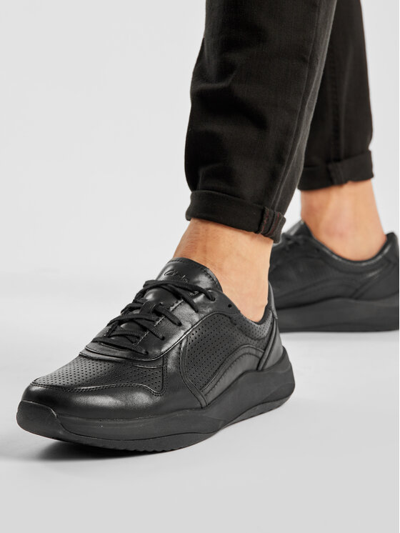 Clarks Clarks Сникърси Sift Speed 261481237 Черен