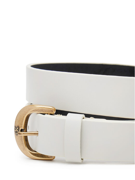 Calvin Klein Jeans Calvin Klein Jeans Naiste püksirihm Casual Pin Buckle 25Mm LV04K7009G Valge