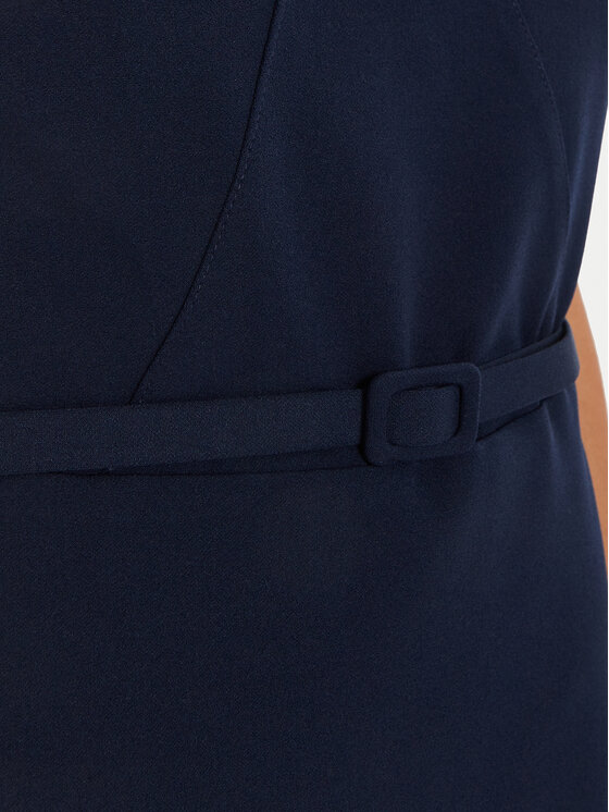 Rinascimento Rinascimento Kokteiļkleita CFC0120269003 Tumši zils Regular Fit