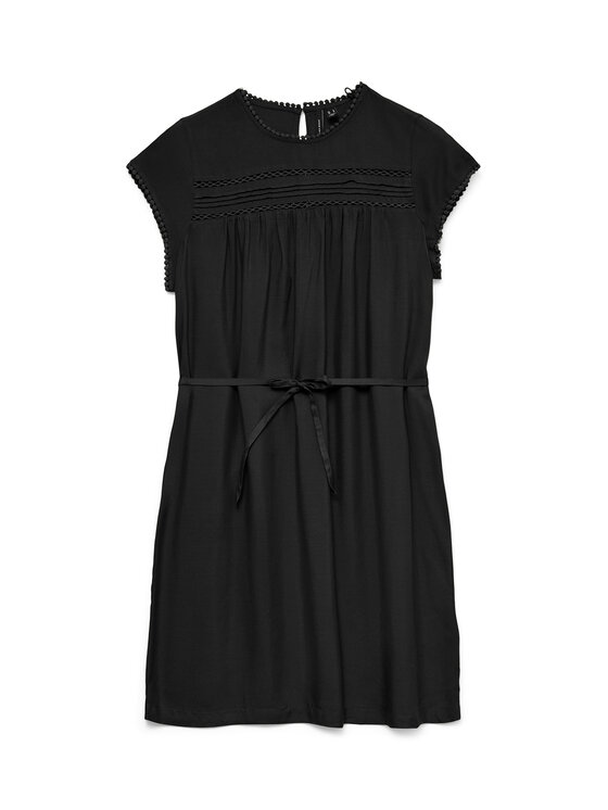 Vero Moda Vero Moda Letné šaty Debbie 10342682 Čierna Regular Fit