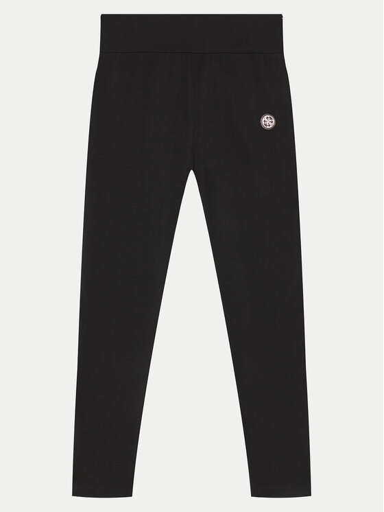 Guess Guess Leggings J5RB01 J1314 Crna Slim Fit