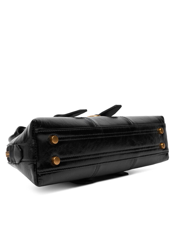 PINKO PINKO Дамска чанта Bowling Bag Baguette AI 25-26 105334 A2VW Черен