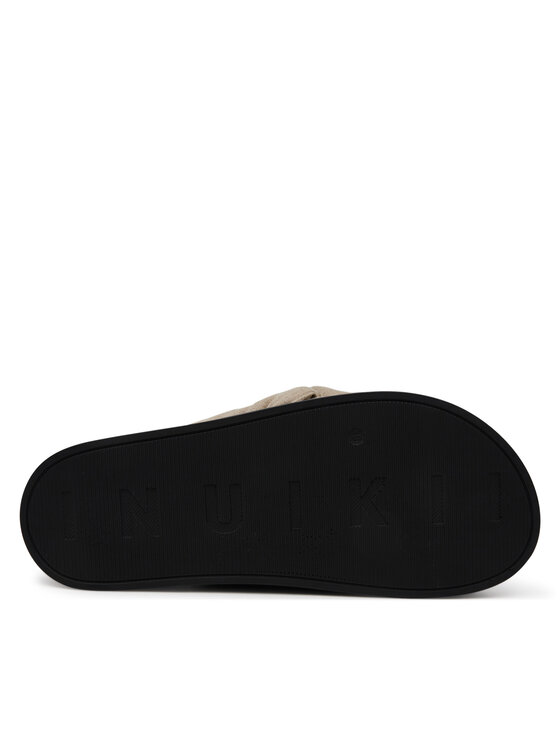 Inuikii Inuikii Klapki Oversized 70104-147 708 Beżowy