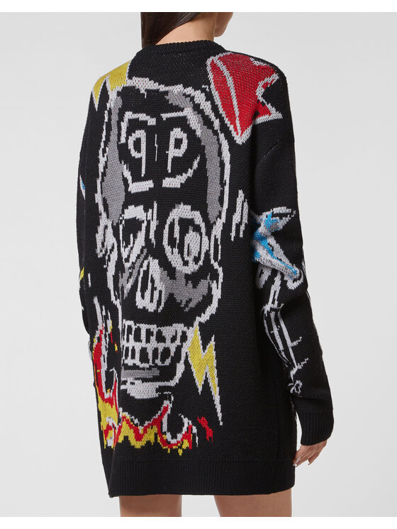 PHILIPP PLEIN PHILIPP PLEIN S dlouhým rukávem 2087 Barevná Regular Fit