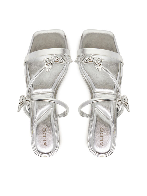 Aldo Aldo Klapki Flyhigh 13966745 Srebrny