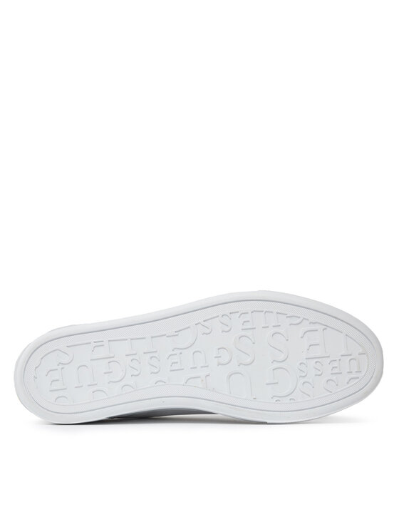 Guess Guess Sneakersy Gianele4 FLPGN4 ELE12 Biela