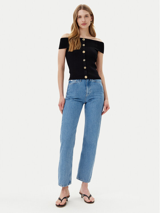 Morgan Morgan Pulover 251-MDONA M Negru Regular Fit