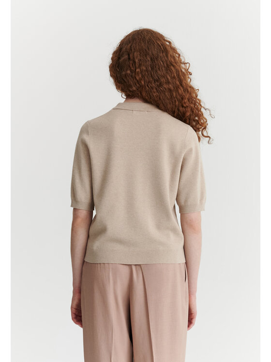 TATUUM TATUUM Sweter MANTARE Beżowy Classic Fit