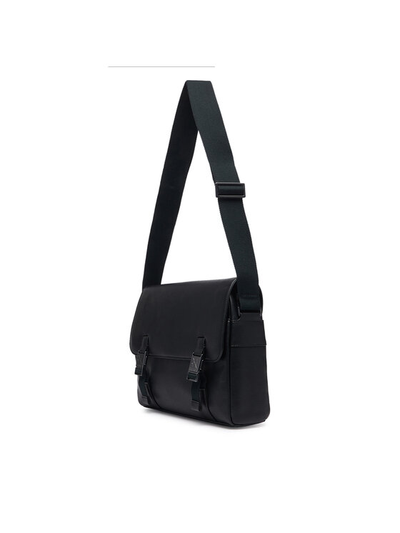 Calvin Klein Calvin Klein Brašna Emblem Hw Flap Messenger LV04D3508G Černá