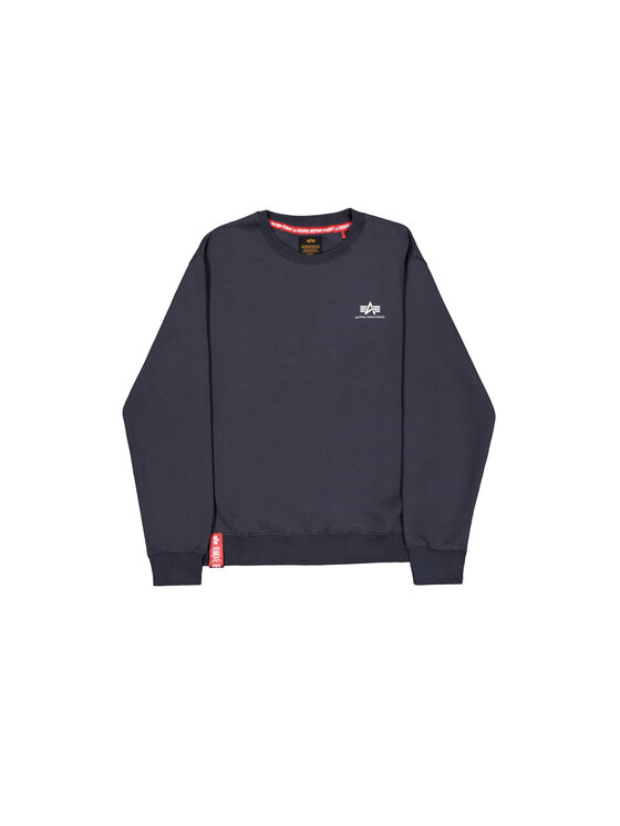 Alpha Industries Alpha Industries Bluza Basic Small Logo Sweatshirt Fioletowy Regular Fit