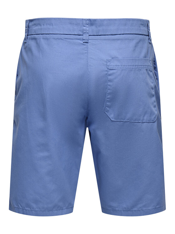 Only & Sons Only & Sons Pantalon scurți din material Skal 22034682 Albastru Slim Fit