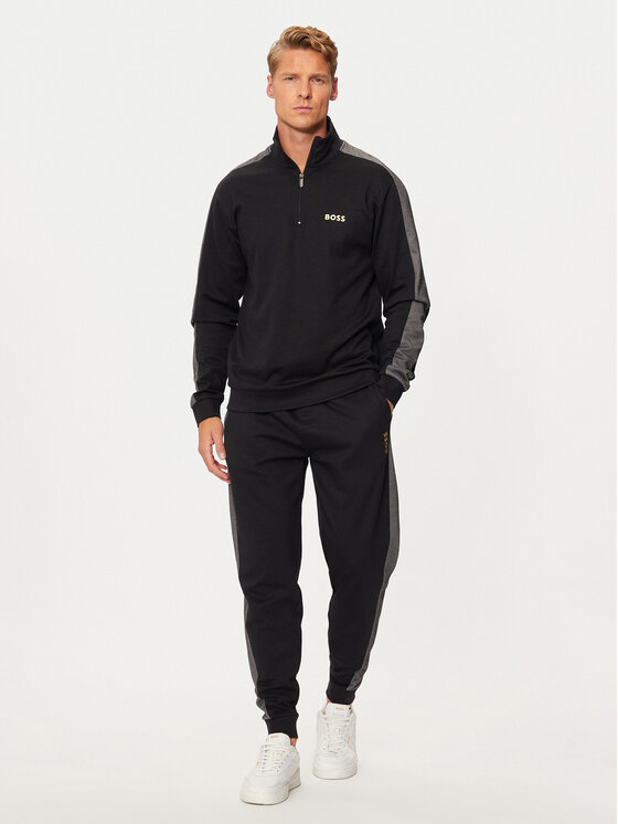 BOSS Boss Felpa 50527551 Nero Regular Fit