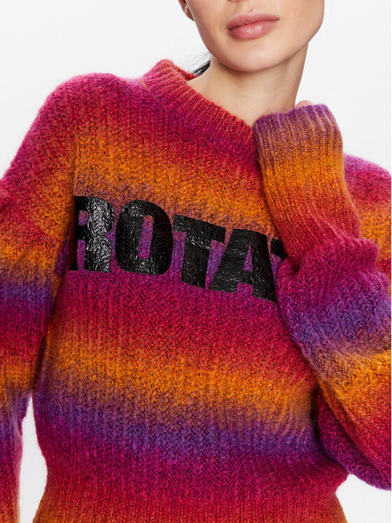 ROTATE ROTATE Svetr Mohair Knit RT2403 Barevná Regular Fit