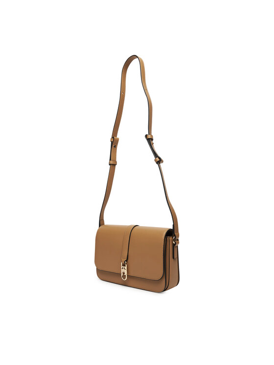 Tommy Hilfiger Tommy Hilfiger Ročna torba Th Libre Flap Crossover AW0AW17723 Rjava