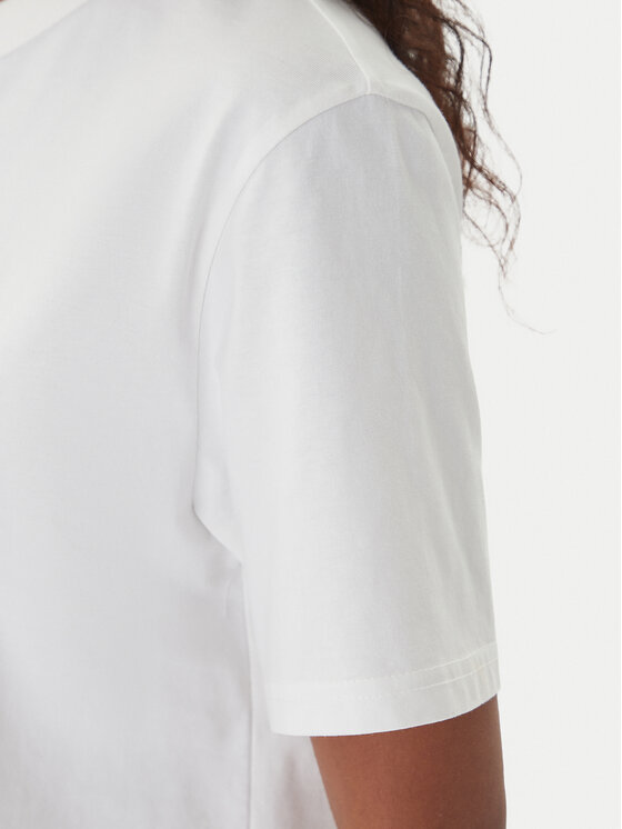 Tommy Jeans Tommy Jeans Футболка Badge DW0DW22202 Écru Boxy Fit