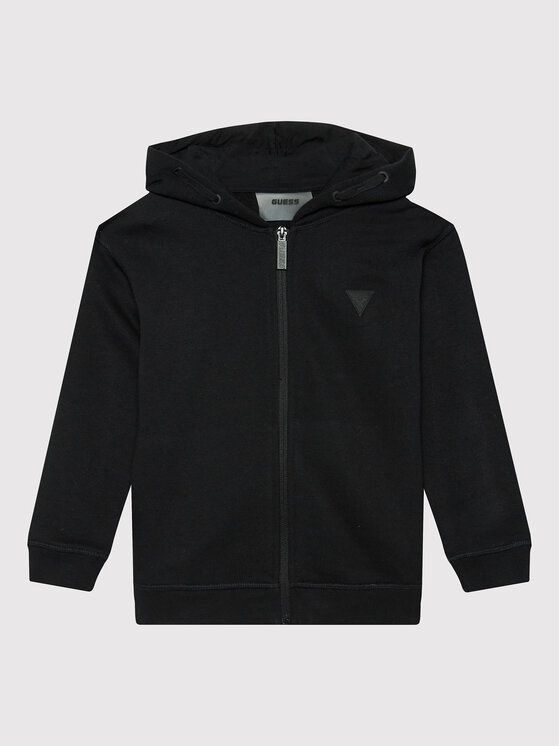 Guess Guess Μπλούζα L2YQ44 KAIJ1 Μαύρο Regular Fit