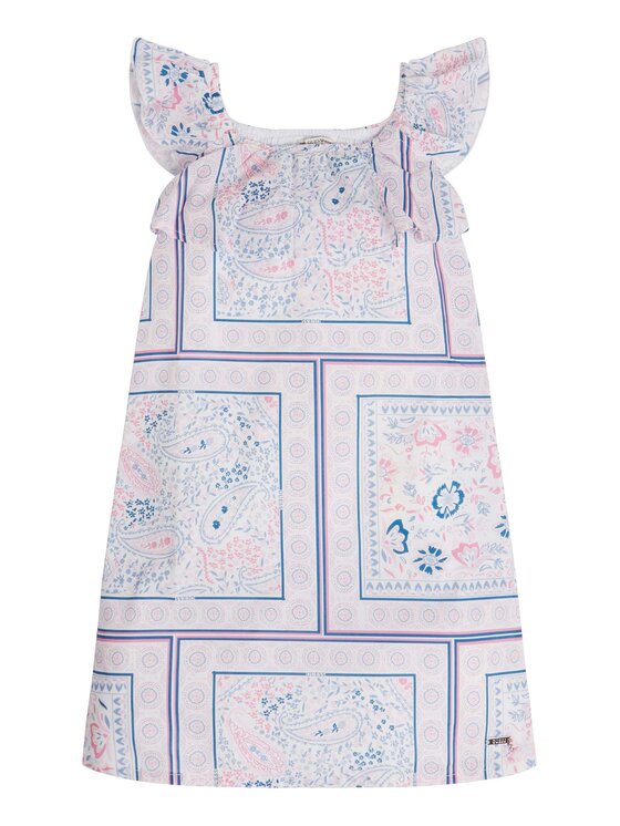 Guess Guess Kleid für den Alltag J3GK34 WFBB0 Bunt Regular Fit
