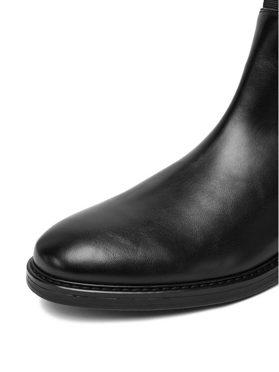 Lanetti Lanetti Klassische Stiefeletten CEO-1853 124AM Schwarz