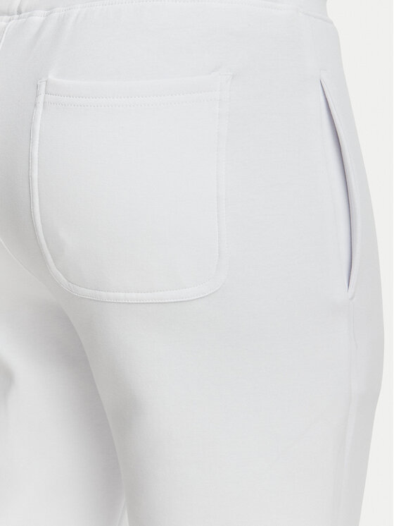 Beverly Hills Polo Club Beverly Hills Polo Club Παντελόνι φόρμας M6340B Λευκό Regular Fit