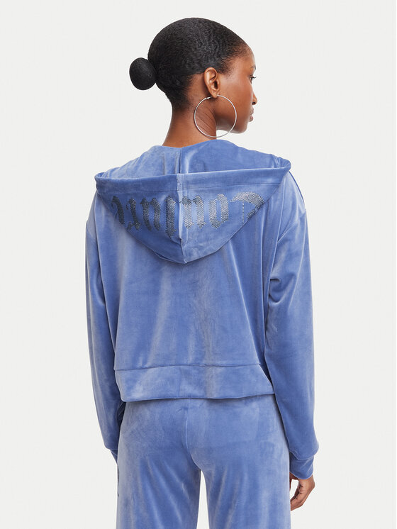 Juicy Couture Juicy Couture Sweatshirt Old Gothic JCWAS226333 Blau Slim Fit