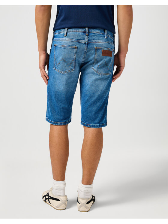 Wrangler Wrangler Szorty jeansowe COLTON 112362488 Niebieski Regular Fit