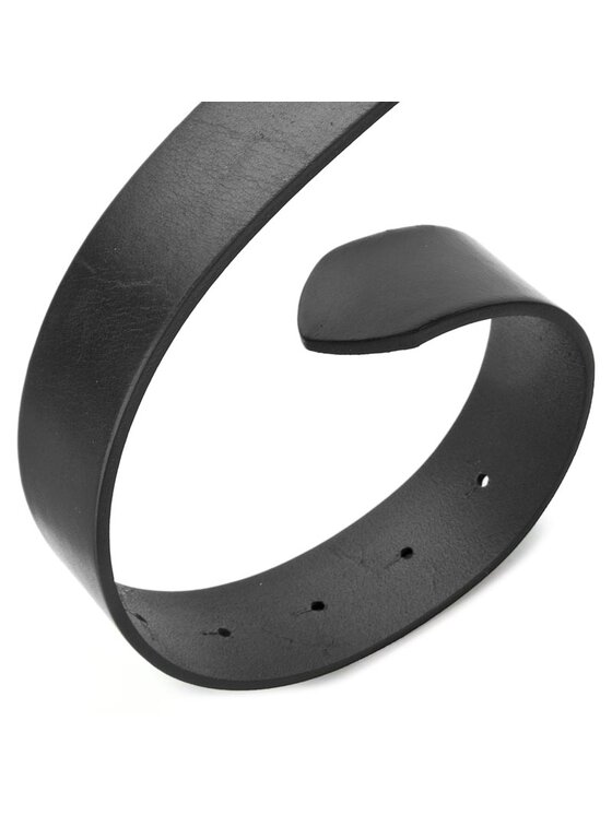 Tommy Hilfiger Tommy Hilfiger Ζώνη Ανδρική Th Plaque Belt 3.5 Adj AM0AM01995 Μαύρο