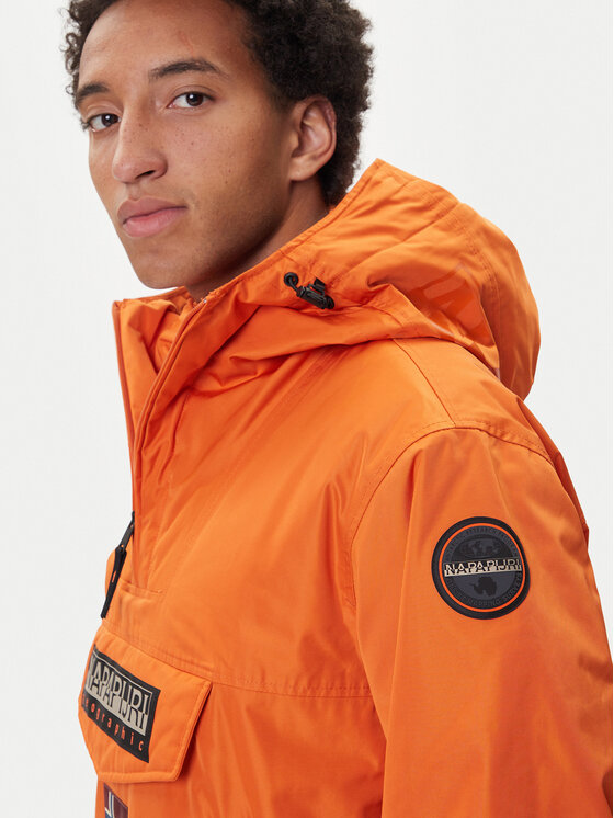 Napapijri Napapijri Kurtka anorak Rainforest Next NP0A4IB9 Pomarańczowy Regular Fit