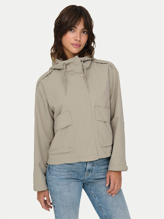 ONLY ONLY Демісезонна куртка Mamba 15308621 Бежевий Regular Fit