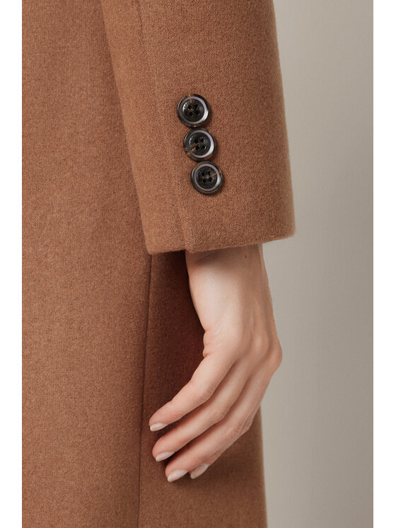 Lancerto Lancerto Płaszcz Velora PC073225000003 Brązowy Regular Fit