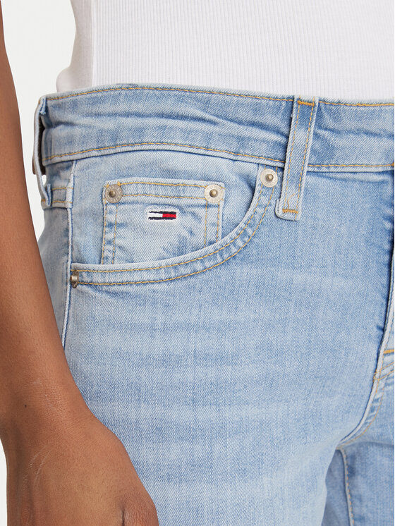 Tommy Jeans Tommy Jeans Traperice Spohie DW0DW20649 Plava Skinny Fit