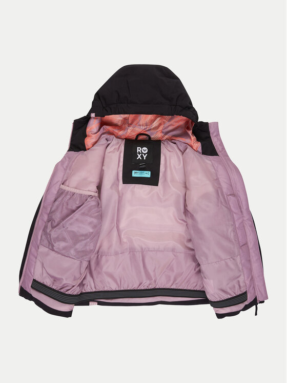 Roxy Roxy Skijaška jakna Snowyhill ERGTJ03205 Crna Regular Fit