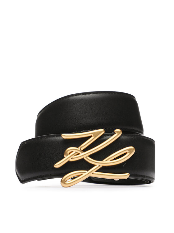 KARL LAGERFELD KARL LAGERFELD Naiste püksirihm 231W3102 Must