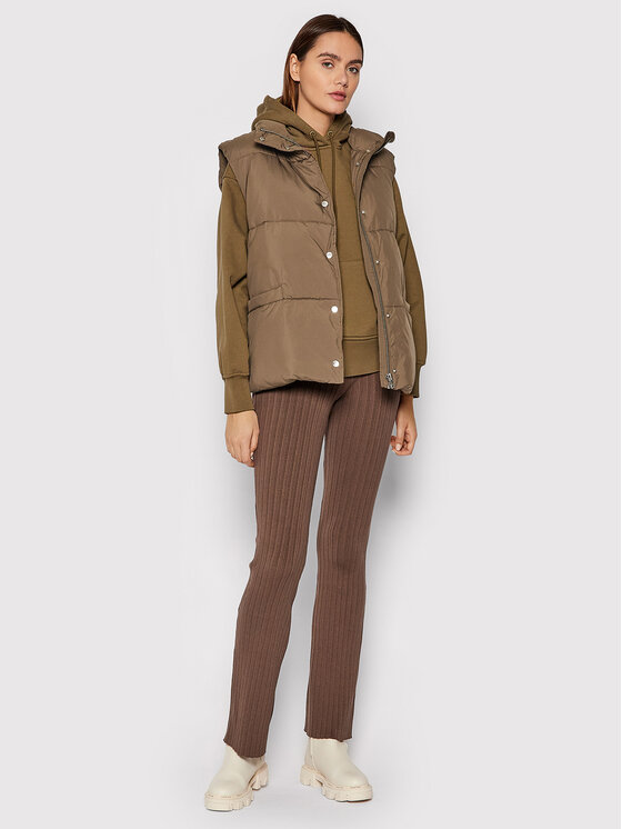Gilet Lyra F21400019 Marrone Regular Fit