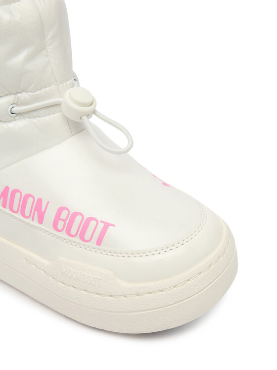 Moon Boot Moon Boot Snehule Mb Jr Park Tube Mid Glitter Wp 80D3440110 Biela