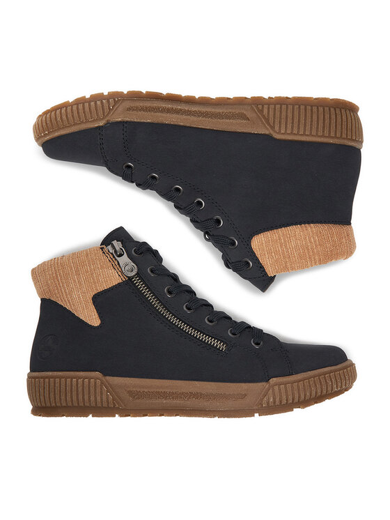 Rieker Rieker Schnürschuhe CEO-N0709-15 Dunkelblau