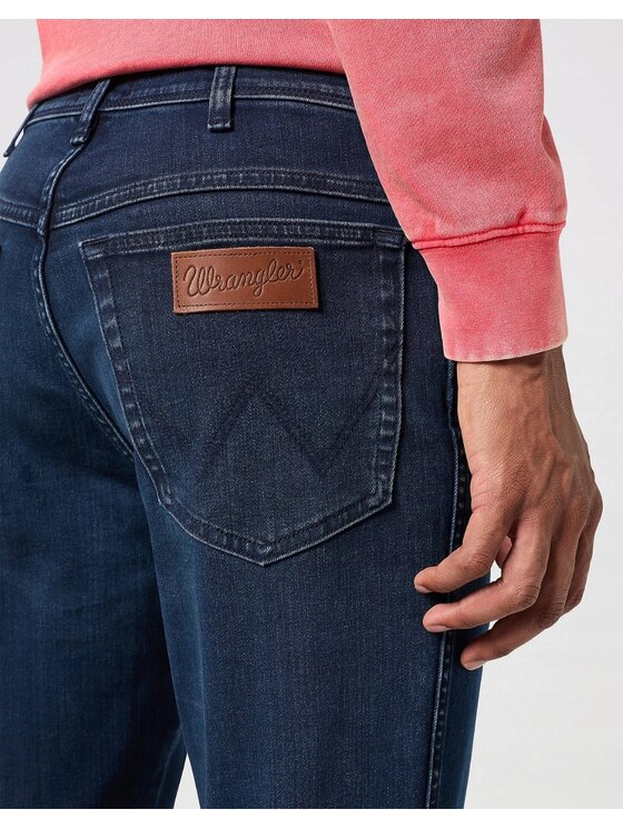 Wrangler Wrangler Jeansy Texas Slim Niebieski Slim Fit