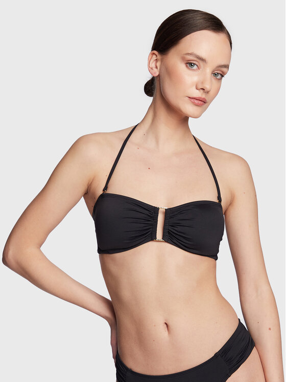Lauren Ralph Lauren Bikini partea de sus 20301231 Negru
